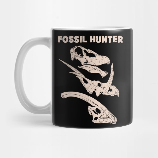 Fossil Hunter Vegan Dinosaurs by NicGrayTees